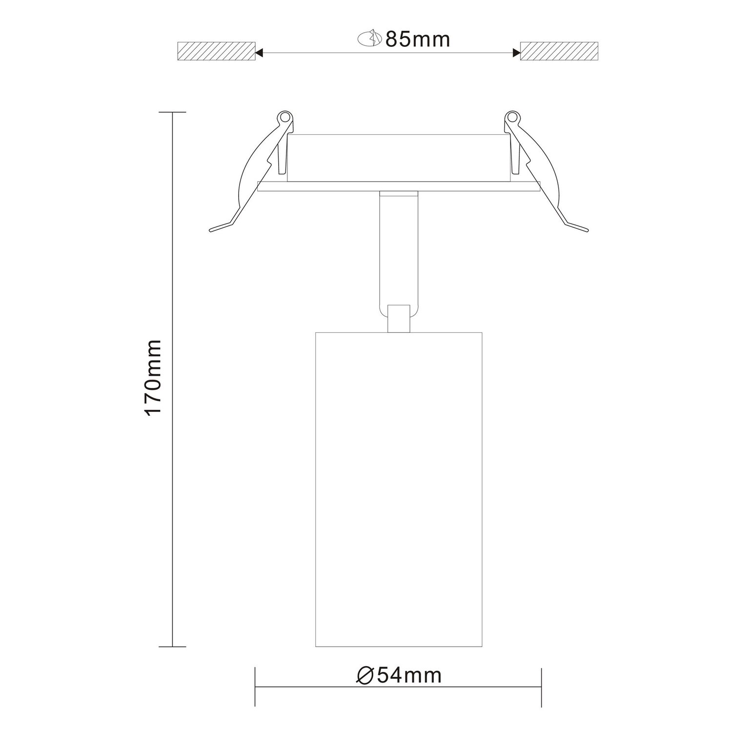 Дополнительная картинка Встраиваемый спот ST Luce ST303.508.01