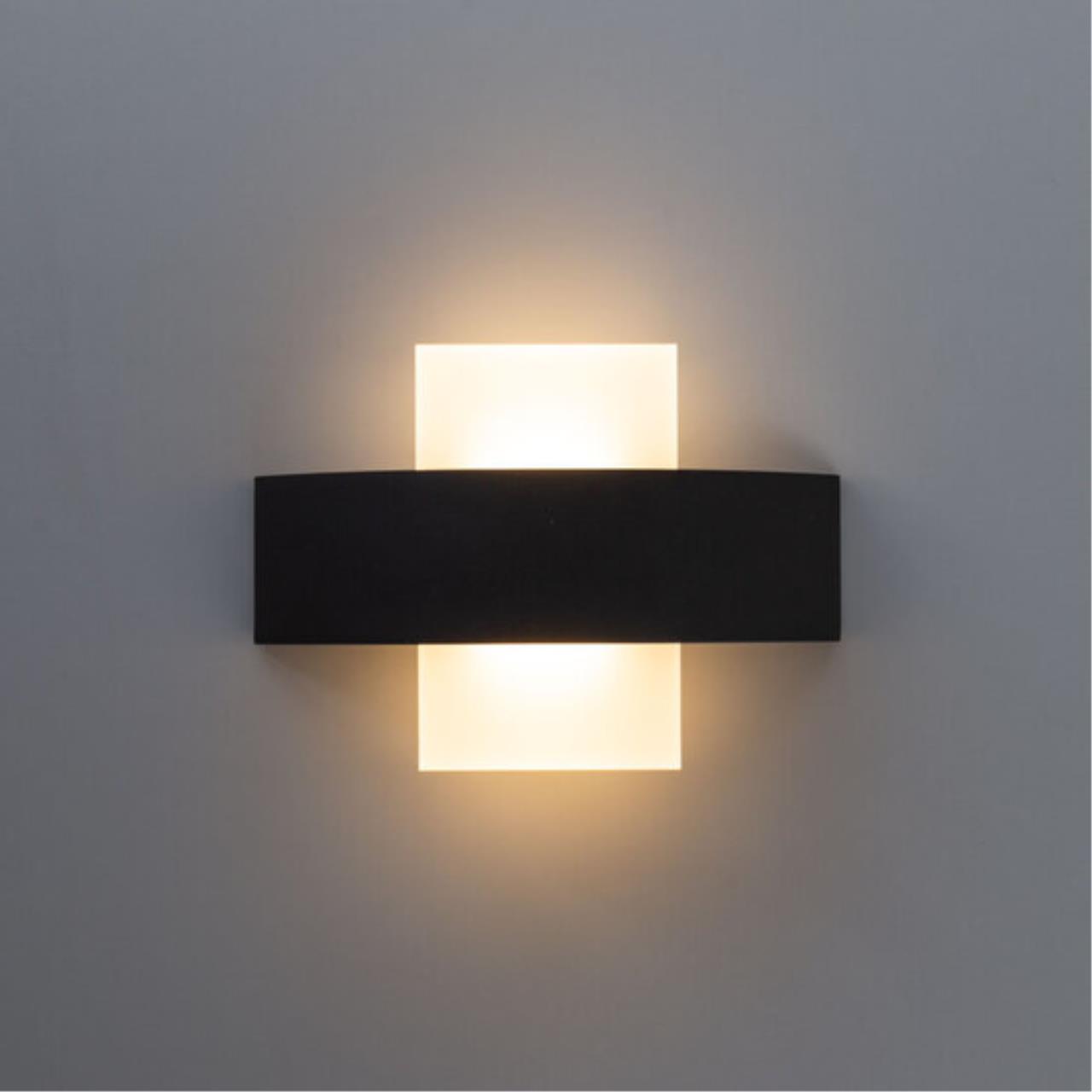 Уличный настенный светодиодный светильник Arte Lamp Croce A1444AP-1BK — фото 20