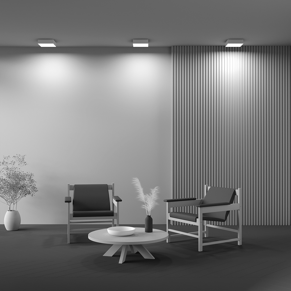 Картинка Потолочный светильник Technical C032CL-24W4K-SQ-W