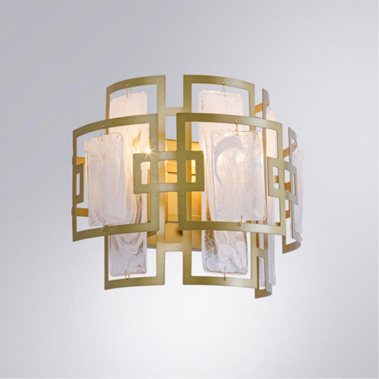 Дополнительная картинка Настенный светильник Arte Lamp BLAKE A4087AP-2SG