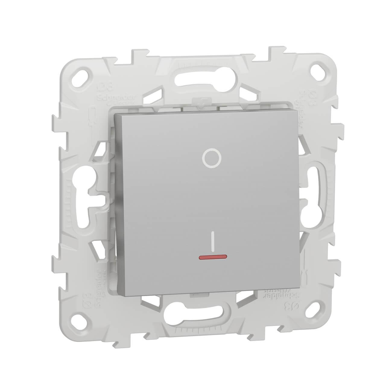 Выключатель одноклавишный Schneider Electric Unica New NU526230S