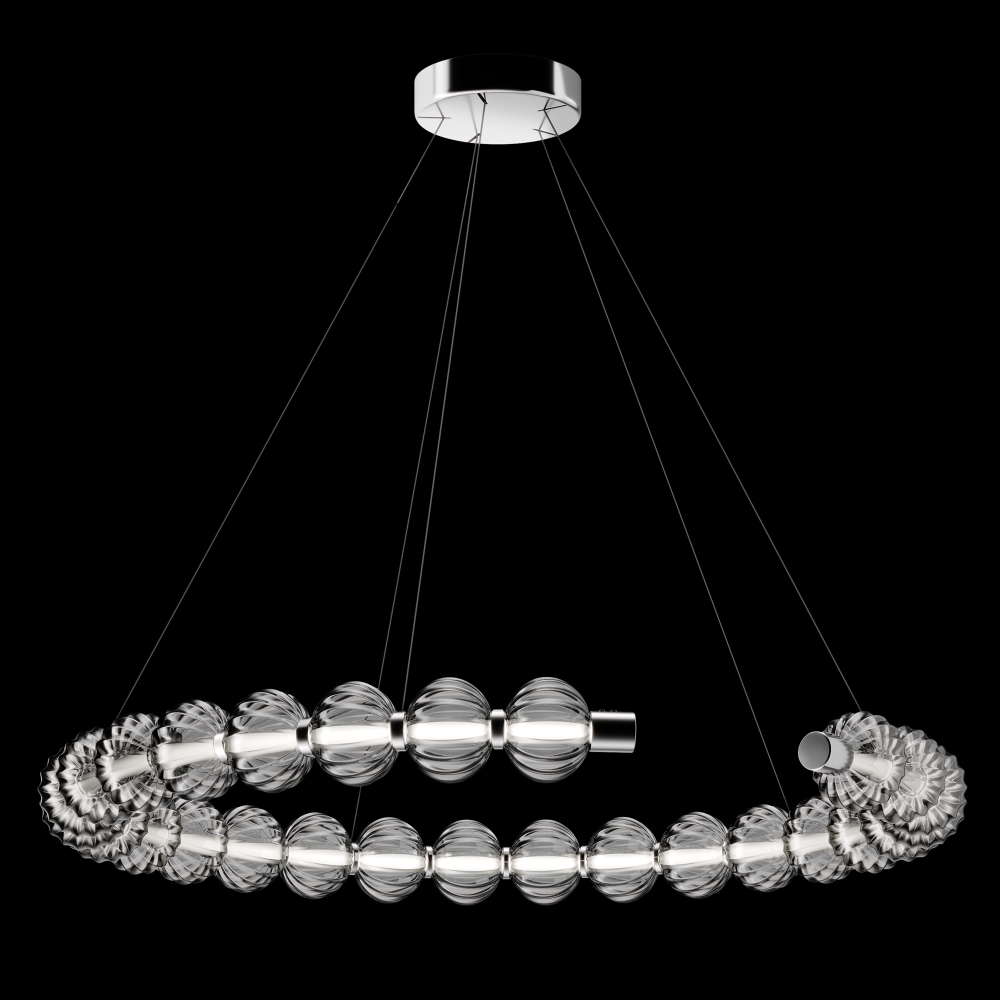 Дополнительная картинка Подвесной светильник Maytoni Amulet MOD555PL-L30CH4K