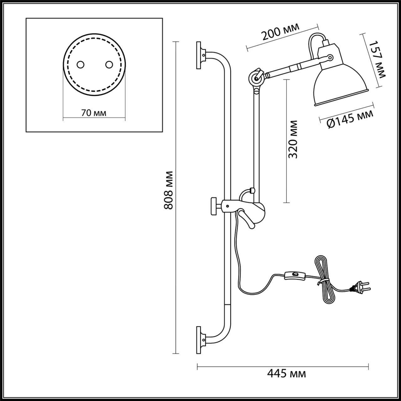 Дополнительная картинка Спот Odeon Light Modern Arta 4125/1WA