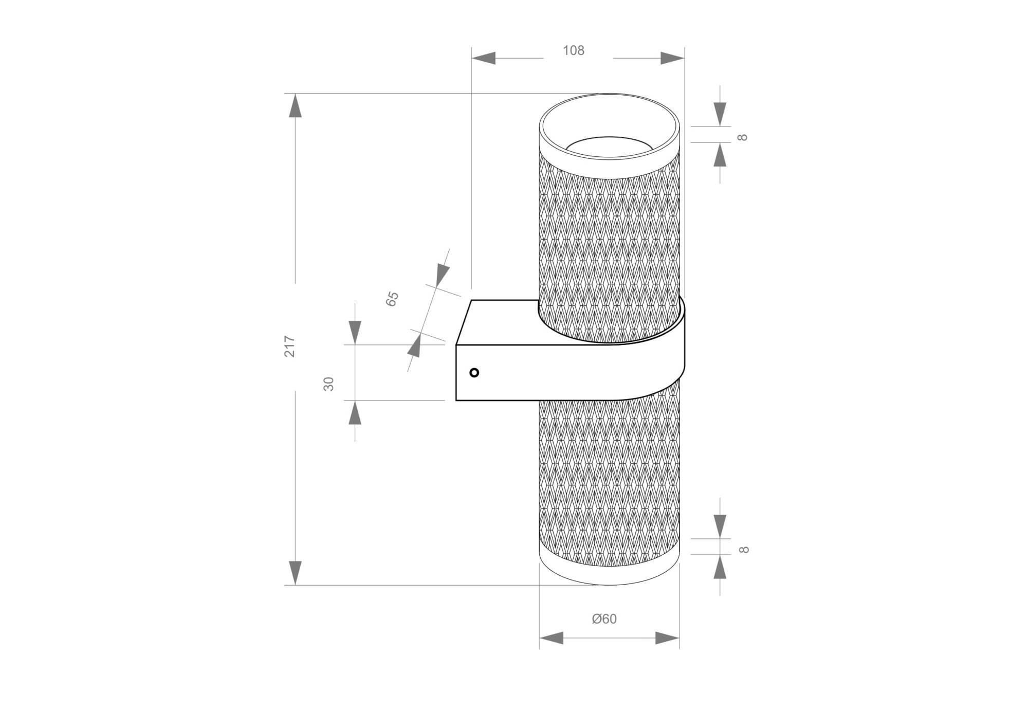 Дополнительная картинка Бра Technical C069WL-02MG