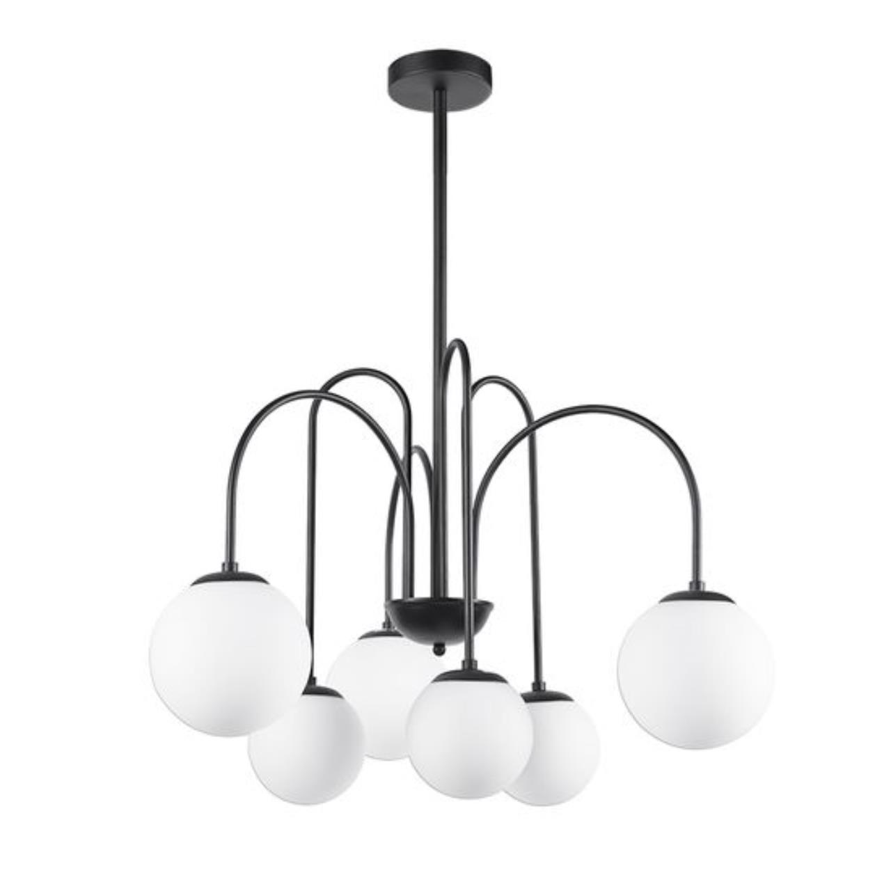 люстры подвесная люстра arte lamp mebsuta a1675lm-6bk, доставка по Казахстану 