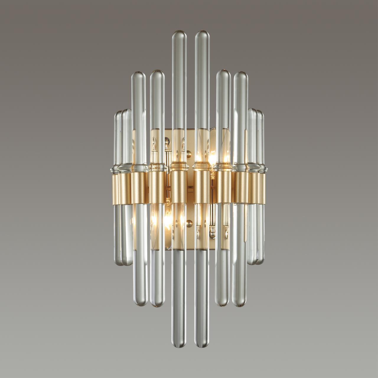 Дополнительная картинка Настенный светильник Odeon Light Hall Stika 4988/2W