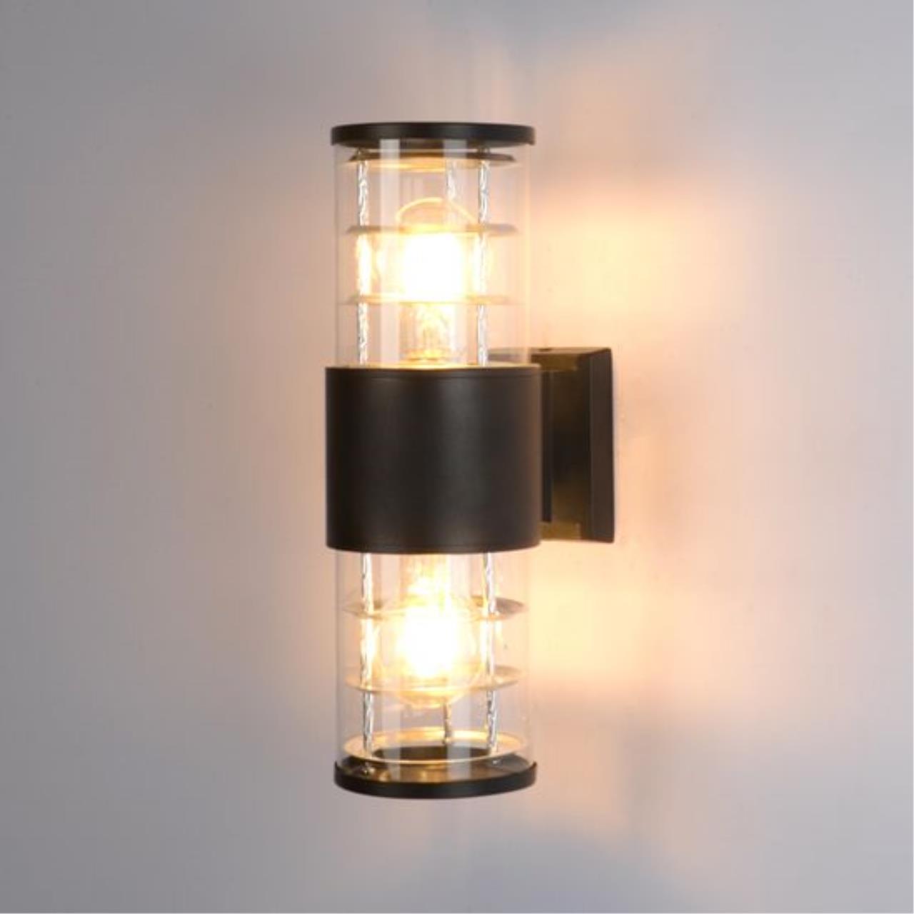 Настенный уличный светильник Arte Lamp TOKYO A5315AL-2BK — фото 4