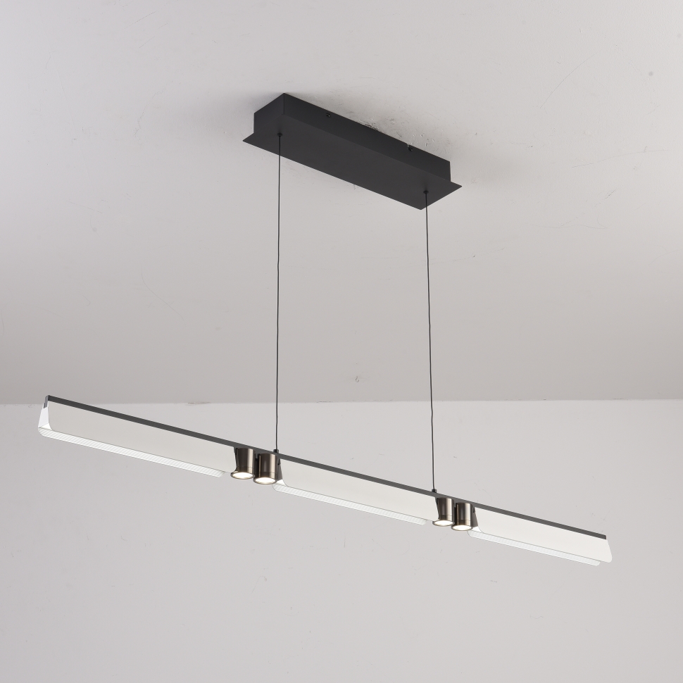 Картинка Светильник подвесной iLEDEX Vision 9309D-1200-2 WH+BK