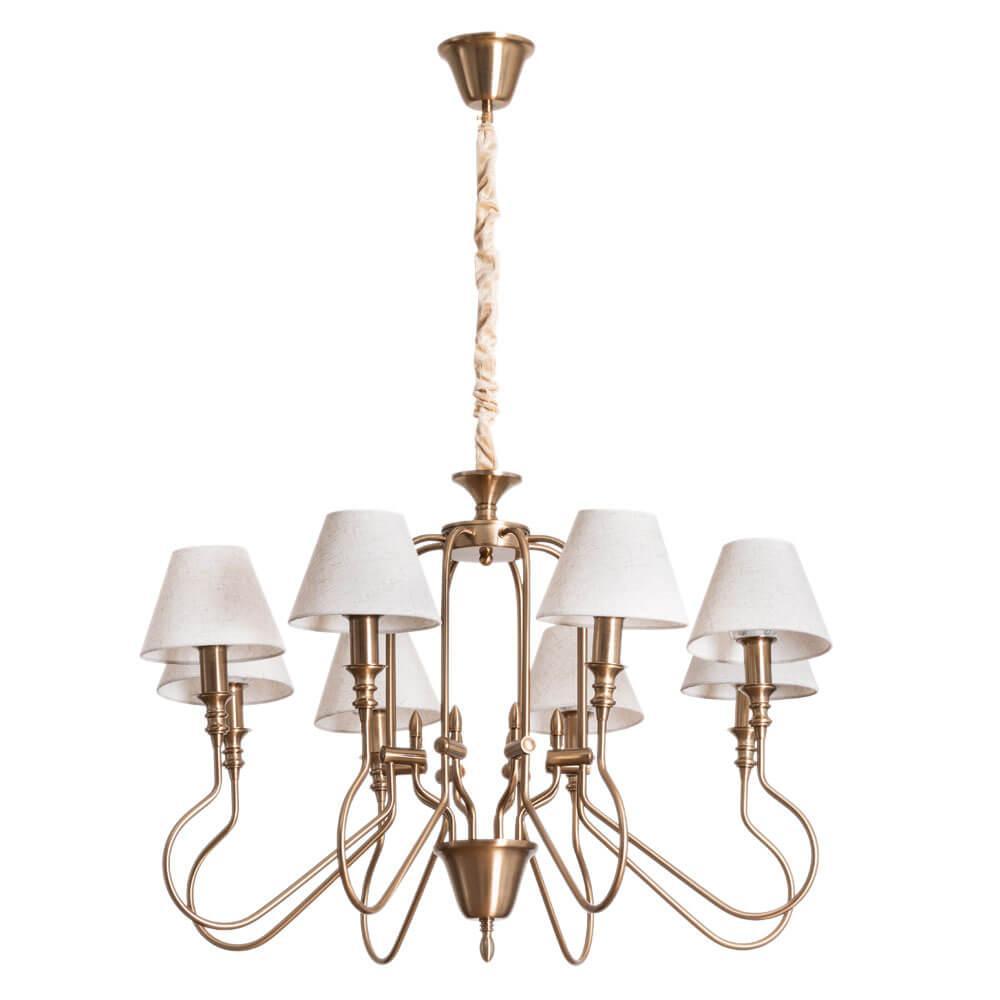 подвесная люстра arte lamp agio a6086lm-8pb, доставка по Казахстану 