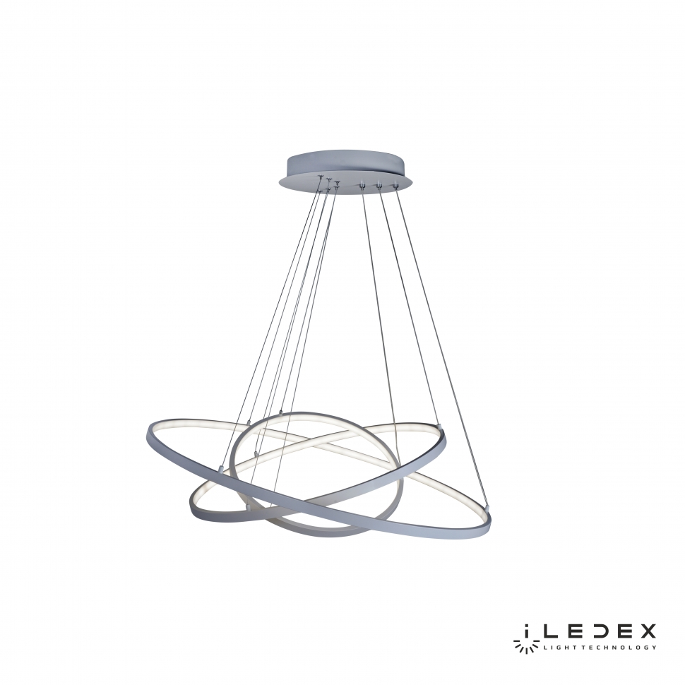 Картинка Подвесной светодиодный светильник iLedex Axis D098-3 (800X600X400) WH