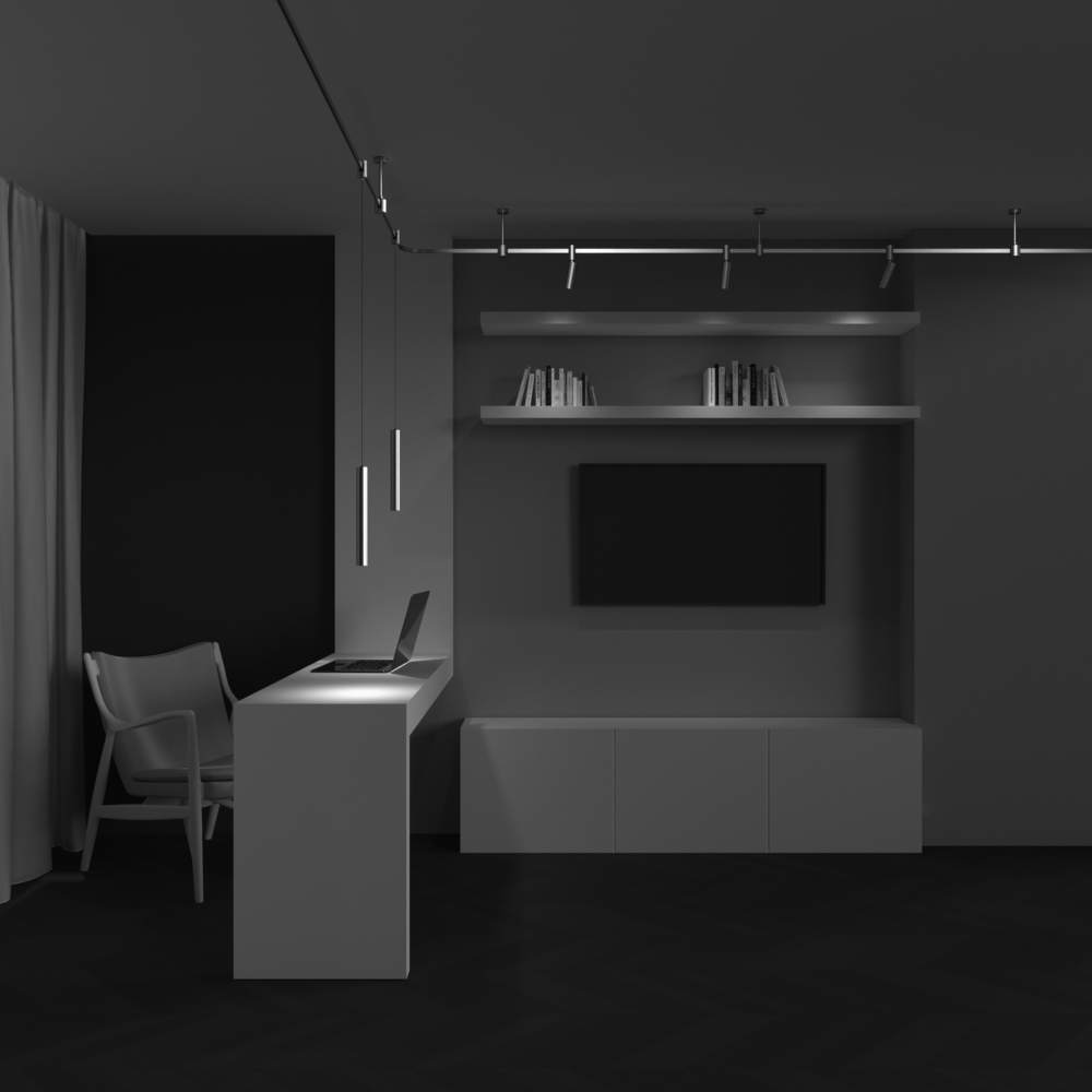 Дополнительная картинка Трековый светильник Technical TR155-1-5W3K-BS Focus Led Flarity