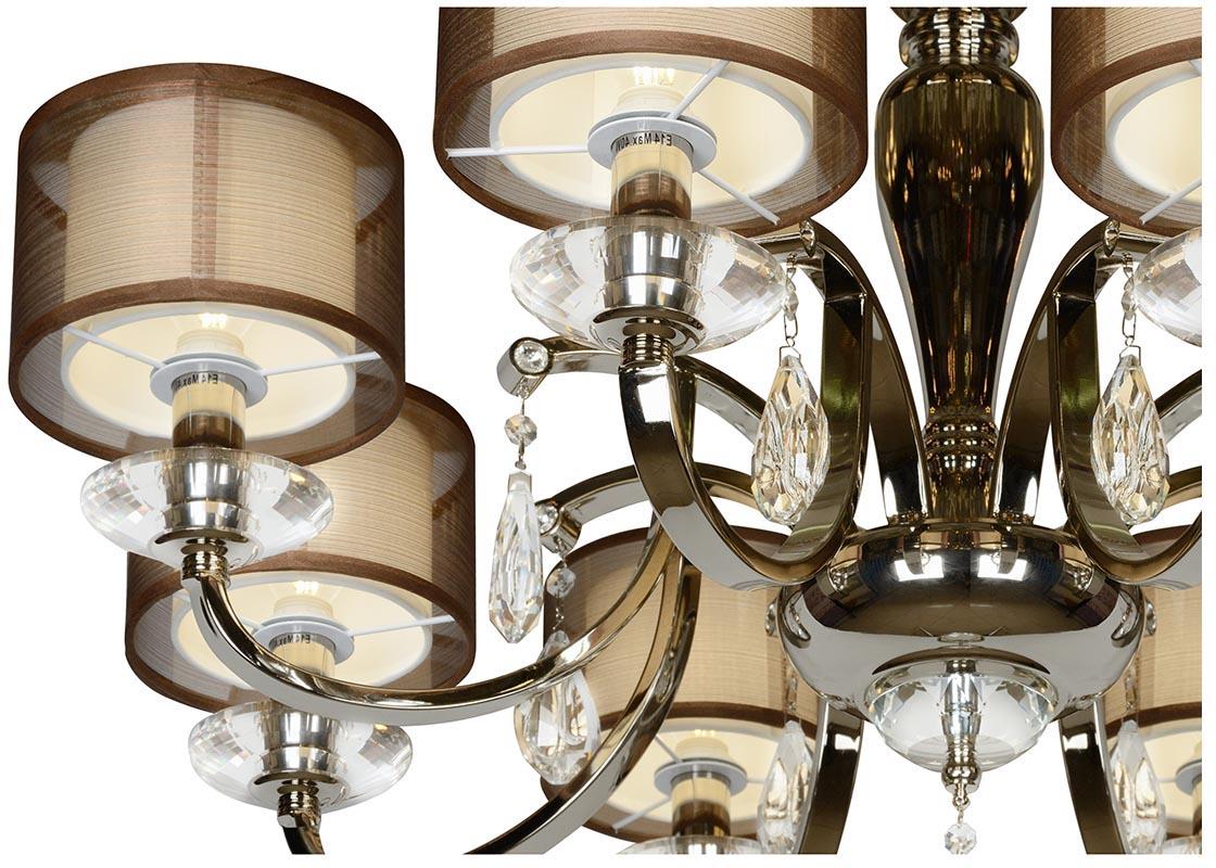 Картинка Потолочная люстра iLamp Sofia 88210/8 CR