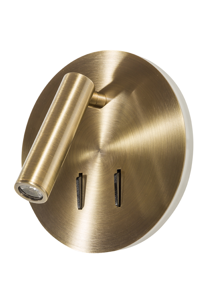 Настенный светильник Crystal Lux CLT 223W BZ Crystal Lux 1400/514
