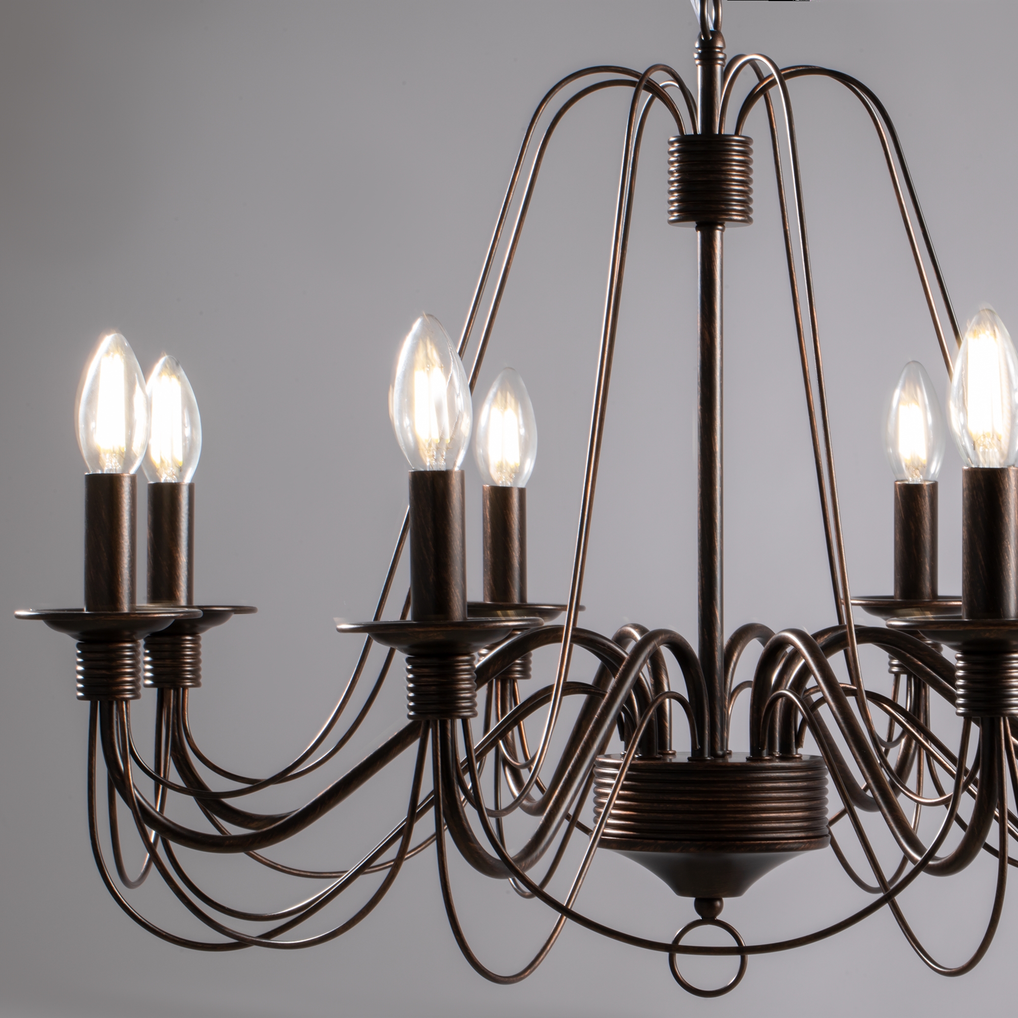 Дополнительная картинка Подвесная люстра Freya Velia FR2046-PL-08-BR