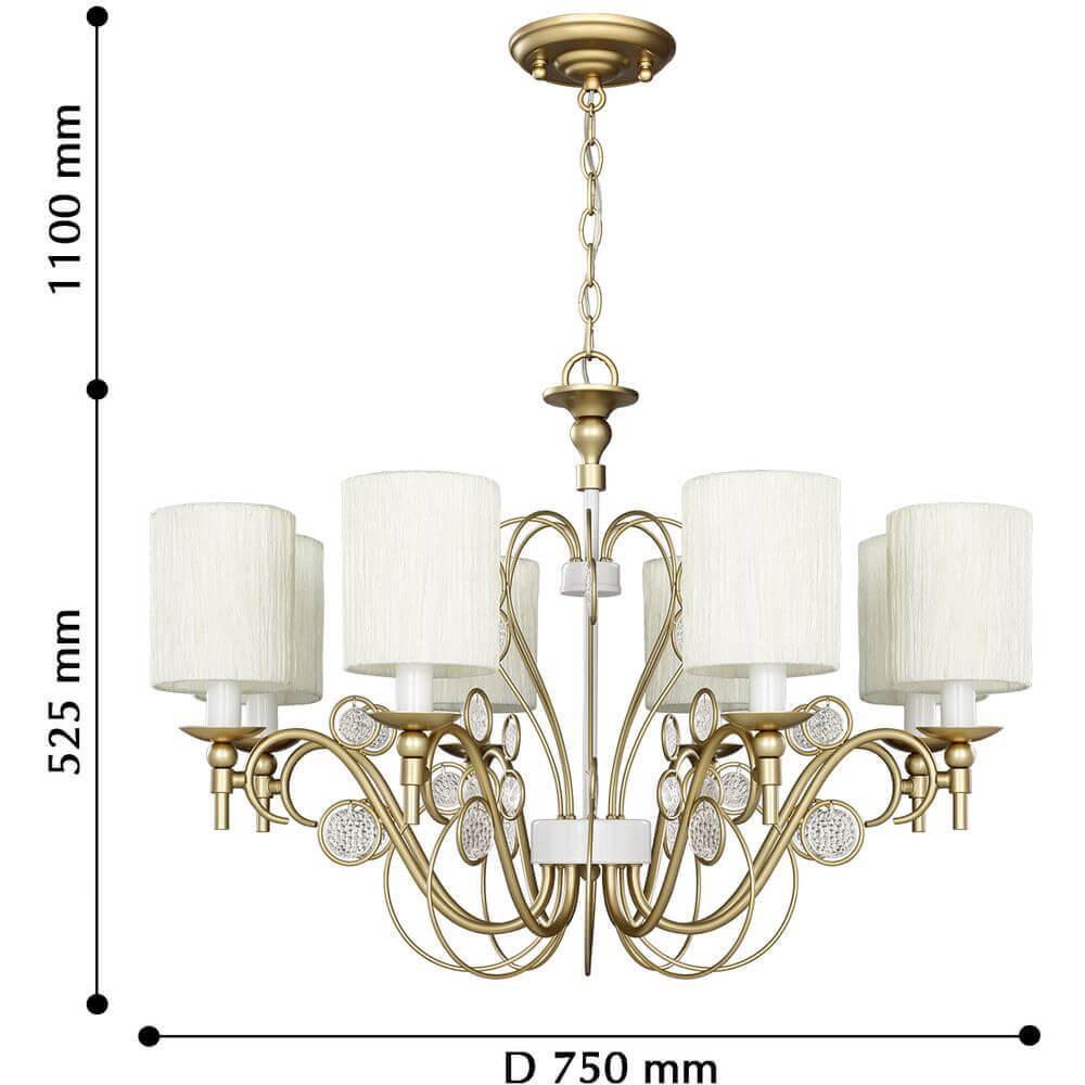 Картинка Подвесная люстра Favourite Lietta 2493-8P