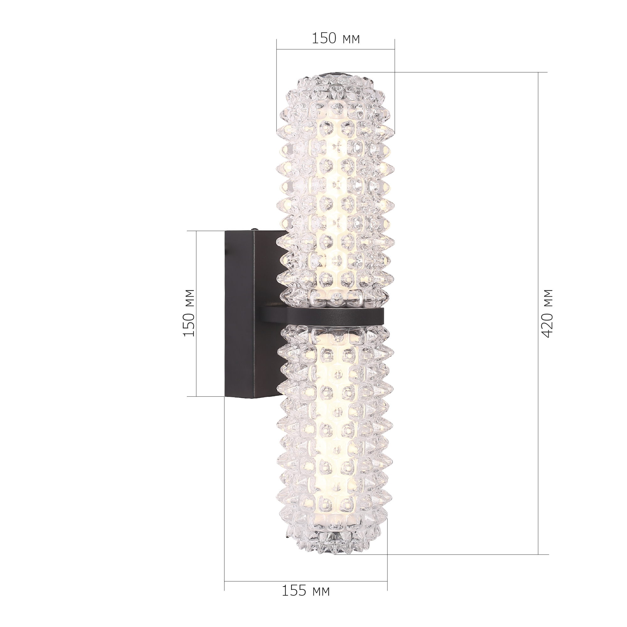Картинка SL6144.401.01 Светильник настенный ST-Luce SAGUARO