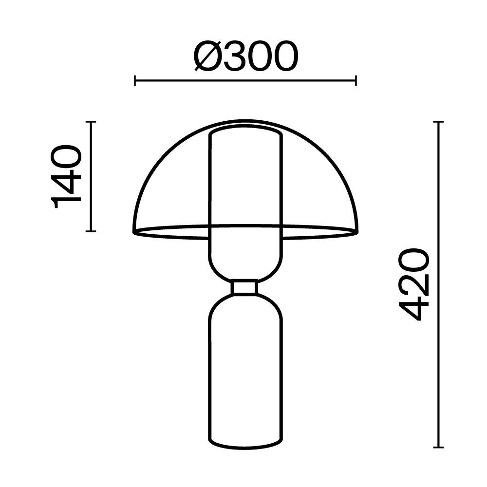 Дополнительная картинка Настольный светильник Maytoni MOD177TL-01W