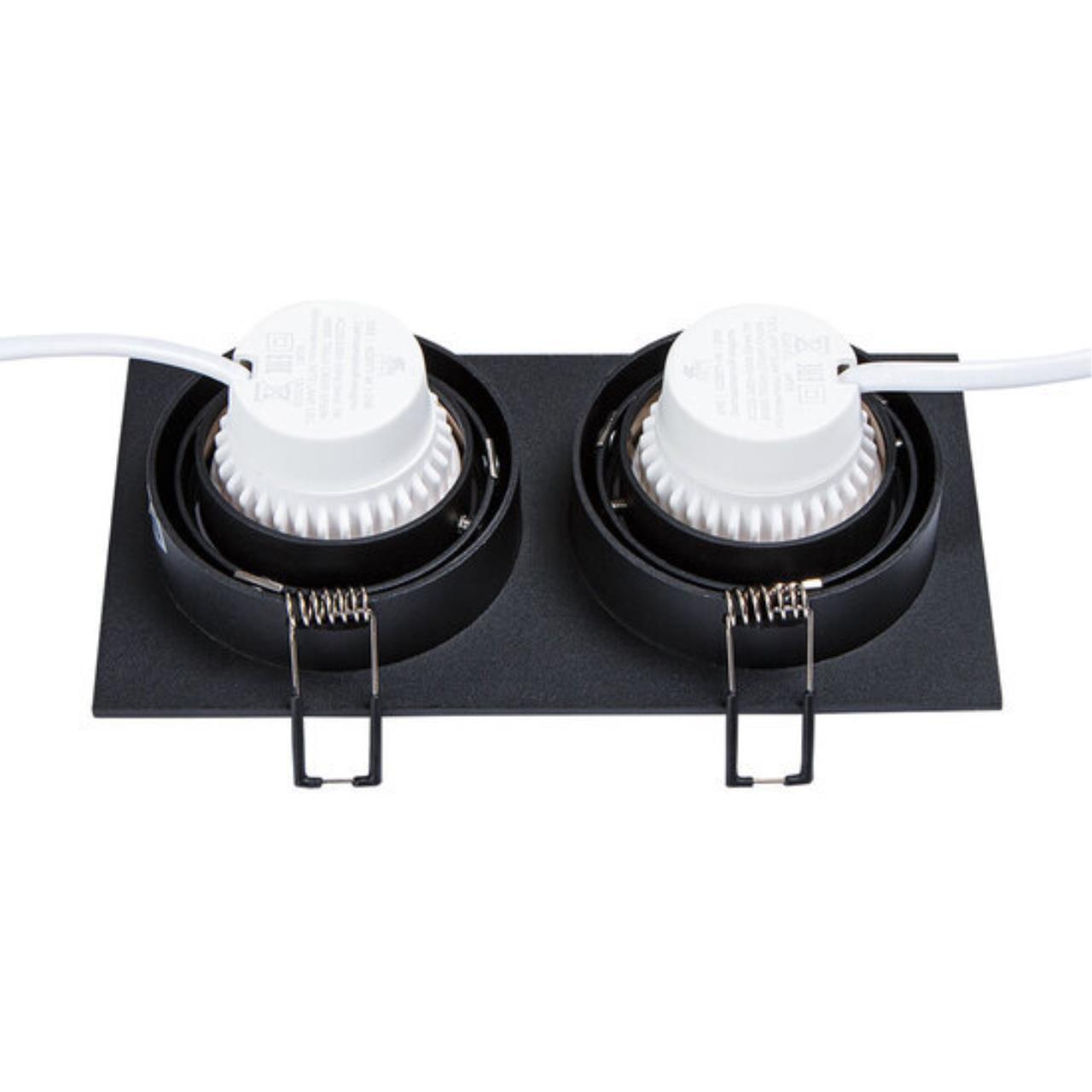 Дополнительная картинка Встраиваемый светильник Arte Lamp TARF A2178PL-2BK