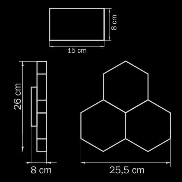 Картинка Настенный светильник Lightstar Favo 750634