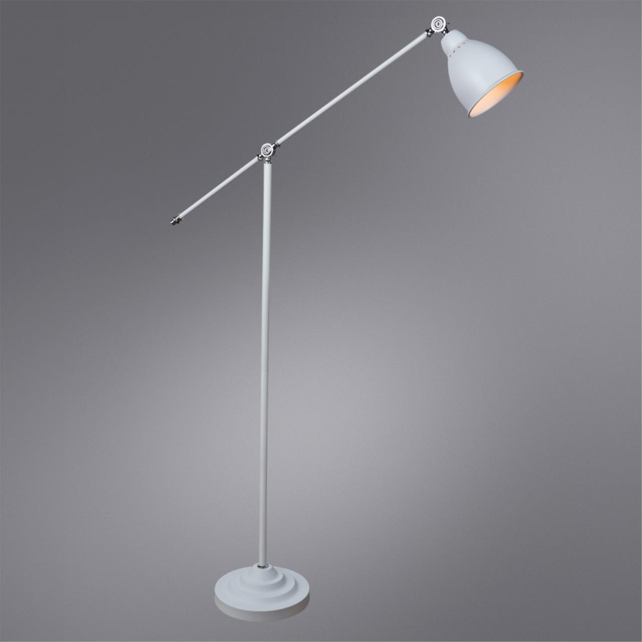 Дополнительная картинка Торшер Arte Lamp Braccio A2054PN-1WH