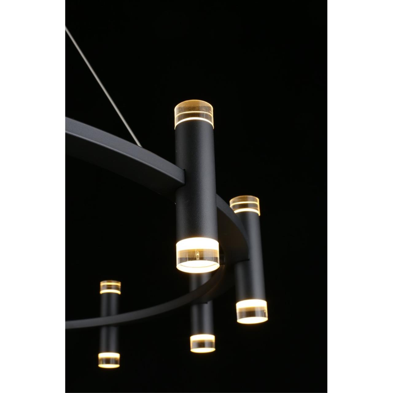 Картинка Подвесная светодионая люстра Aployt Klarcia APL.037.03.120