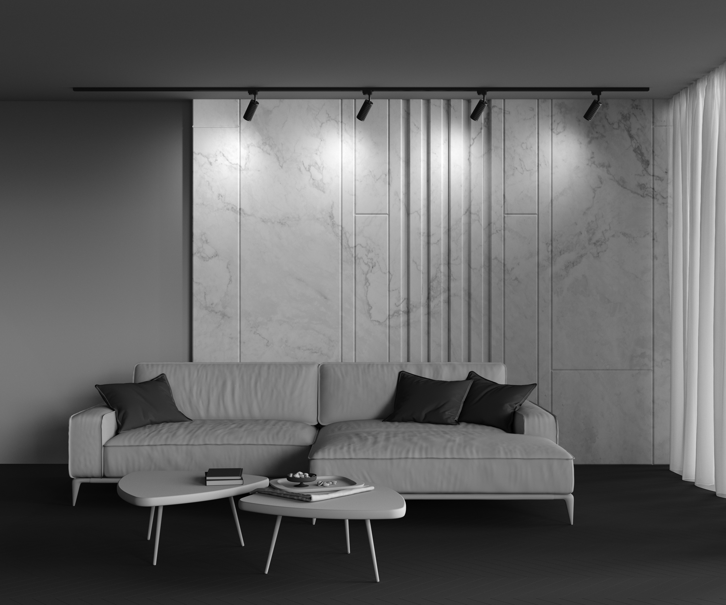 Картинка Трековый светильник Maytoni Track TR011-1-GU10-B