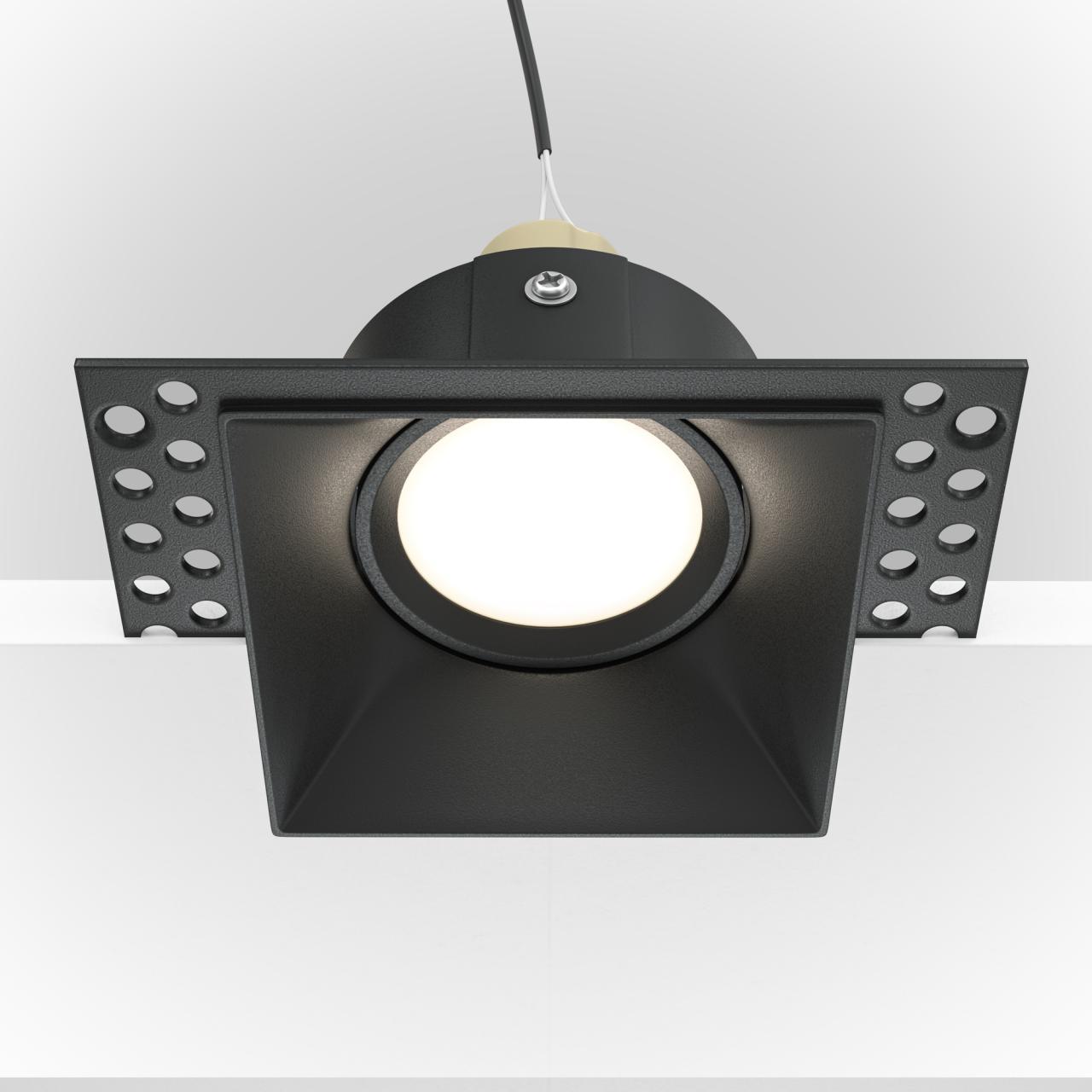 Дополнительная картинка Встраиваемый светильник Technical DL042-01-SQ-B