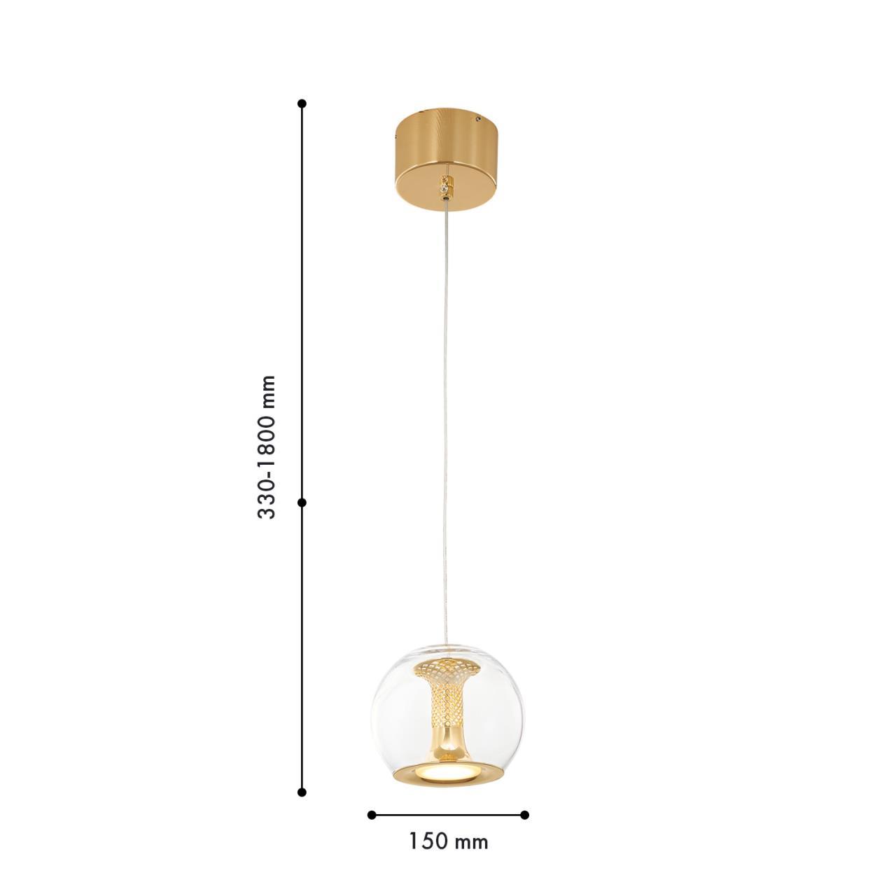 Дополнительная картинка Подвесной светильник Sfar 4338-1P