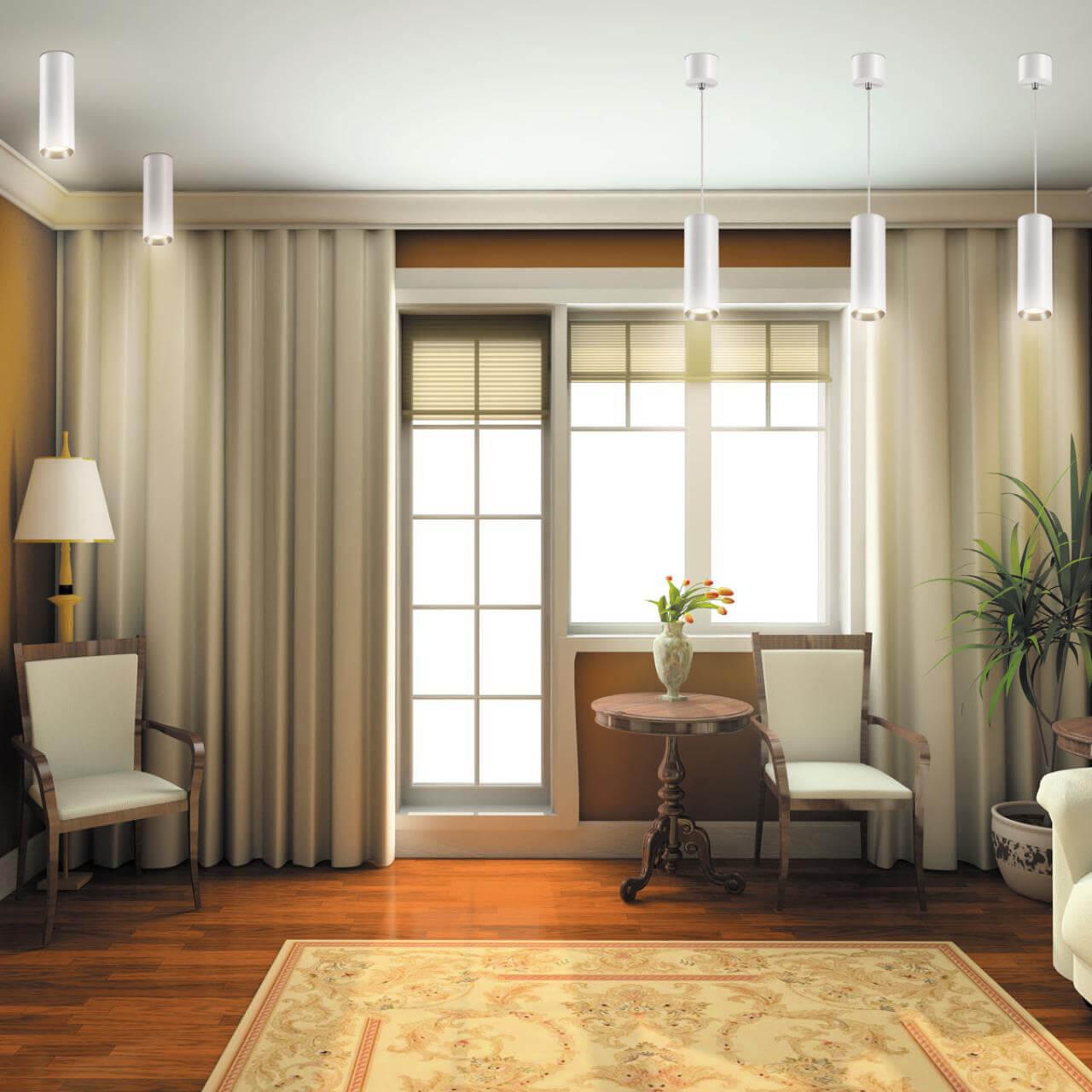 Картинка Подвесной светодиодный светильник Novotech Over Demi 358315