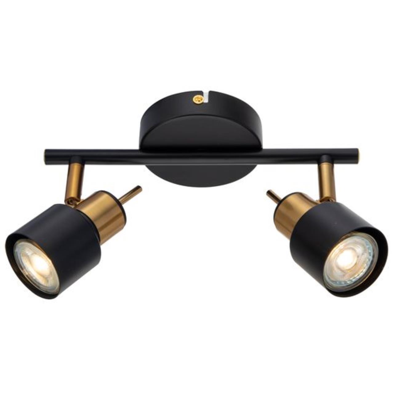 Дополнительная картинка Спот Arte Lamp Almach A1906PL-2BK