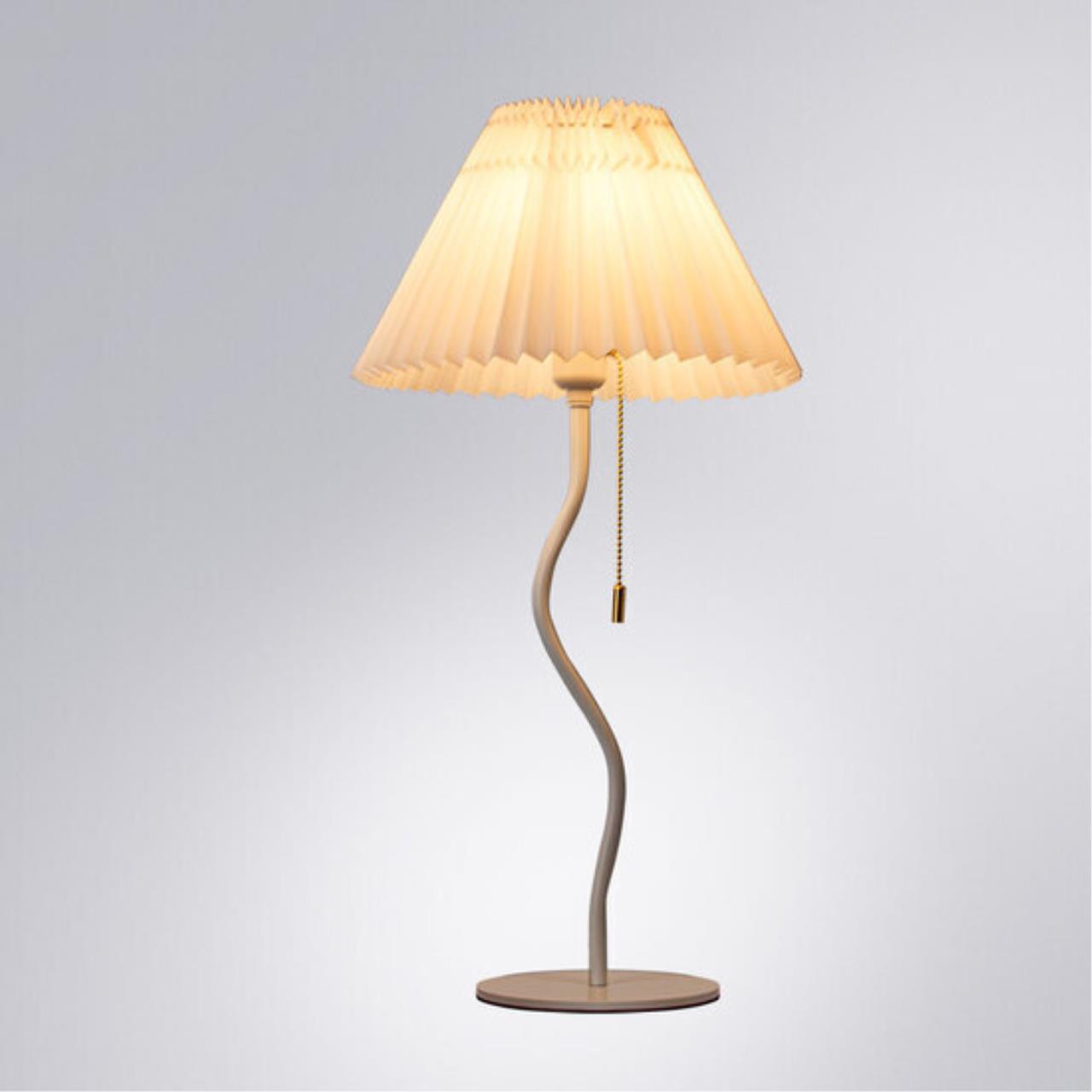 Декоративная настольная лампа Arte Lamp AGATHA A5069LT-1WH — фото 2