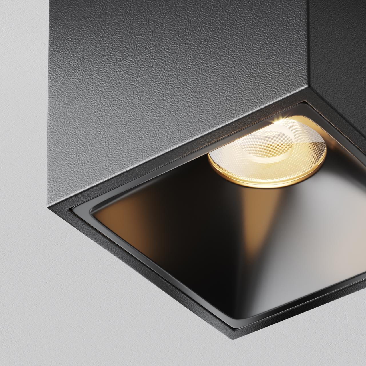 Дополнительная картинка Потолочный светильник Technical C065CL-8W3K-SQ-B