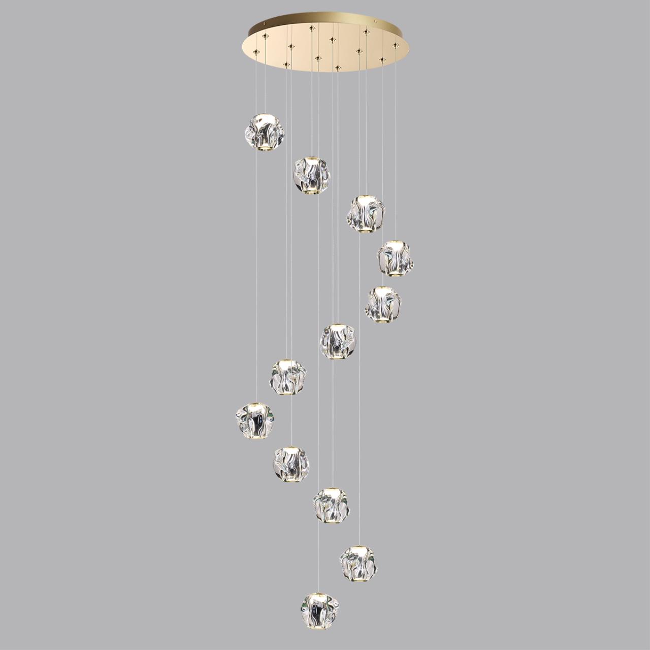 Картинка 5085/60L Odeon Light  Люстра каскадная JEMSTONE