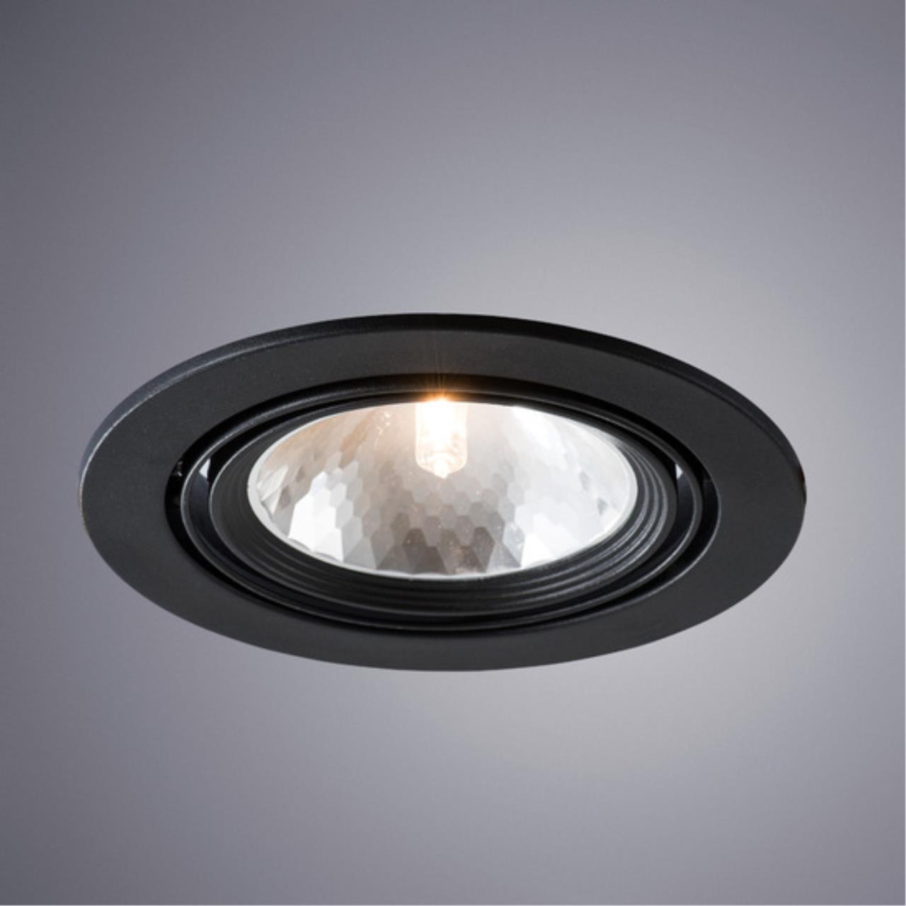 Дополнительная картинка Встраиваемый светильник Arte Lamp A6664PL-1BK