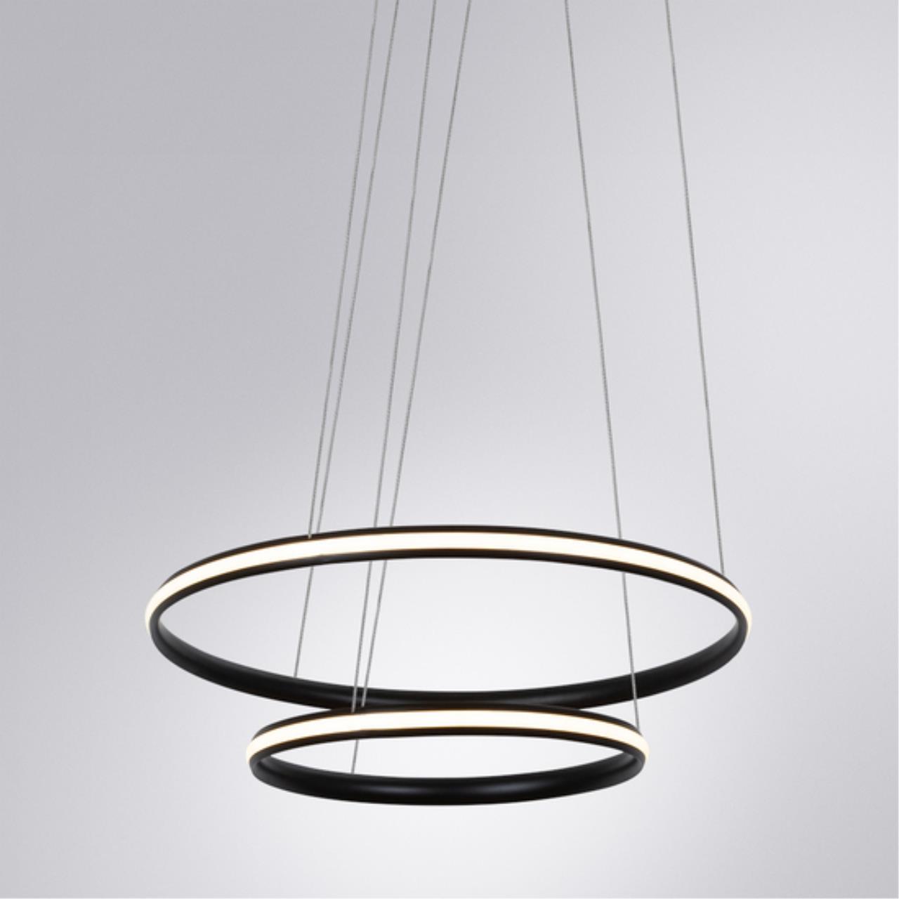 Подвесной светильник Arte Lamp MERIDIANA A2198SP-2BK — фото 4