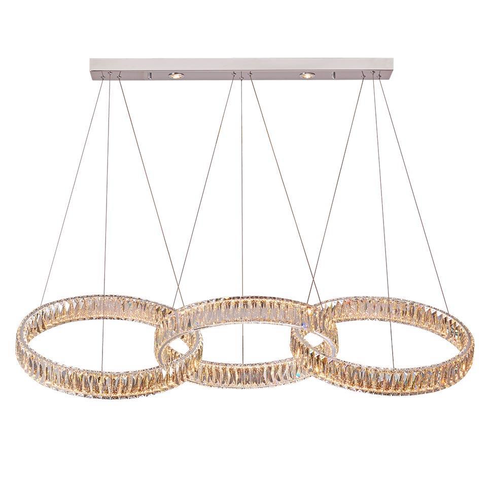 подвесной светодиодный светильник newport 8243/s chrome м0064767, доставка по Казахстану 