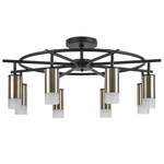 люстры lr7183181 люстра rullo 8х50w gu10 черный - бронза  571718 - 214431-8 - 202431-8, доставка по Казахстану 