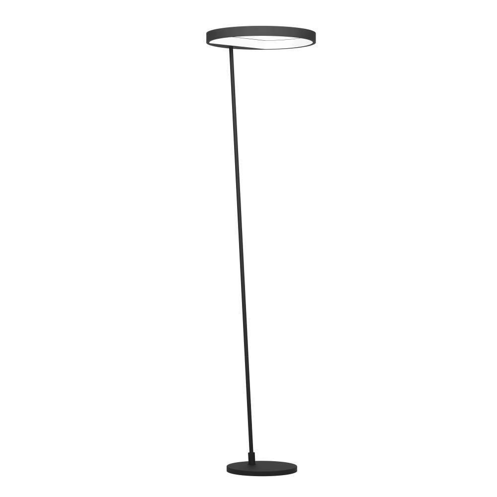 Дополнительная картинка 390167 Торшер диммируемый CAREDARA, LED, 23W, алюминий, сталь-черный. Предназначен  использование светодиод. ламп. цок. LED. Источник освещ. в компл. 