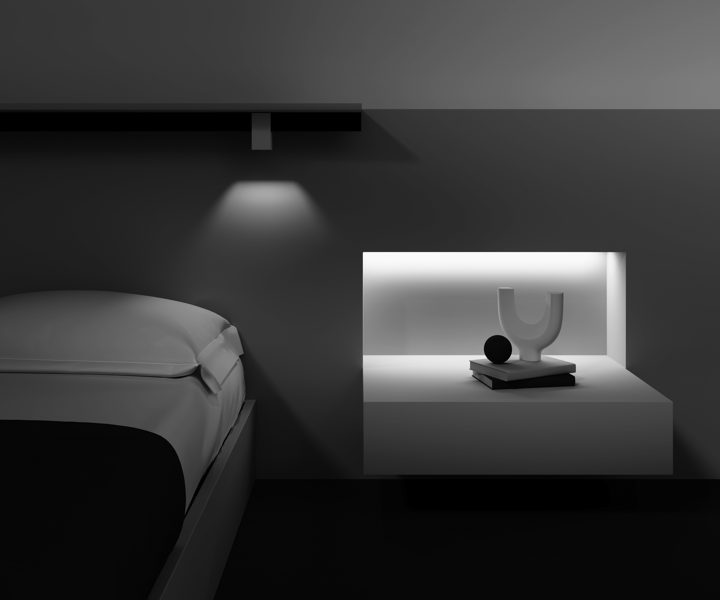 Дополнительная картинка Трековый светильник Technical TR121-2-7W4K-W