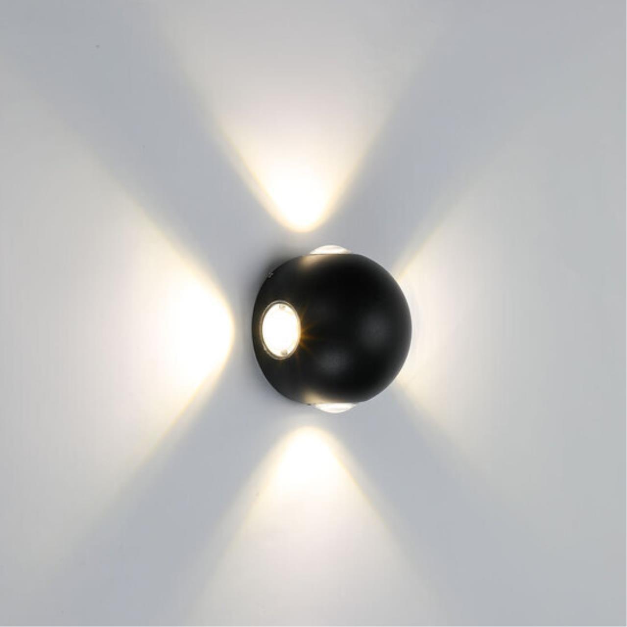 Дополнительная картинка Фасадный светильник Arte Lamp CONRAD A1545AL-4BK