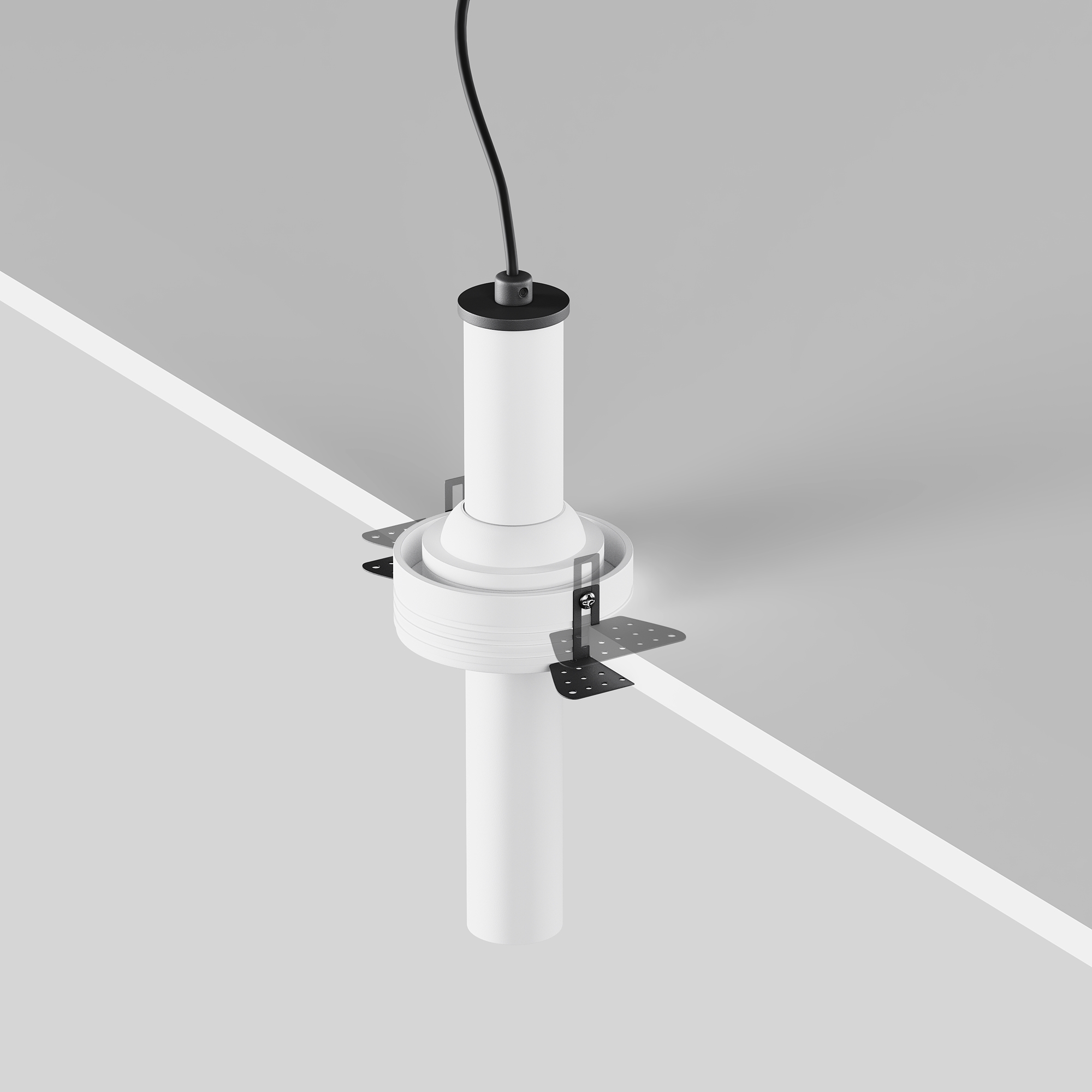 Дополнительная картинка Встраиваемый светильник Technical C140TRS-L200-7W3K-W