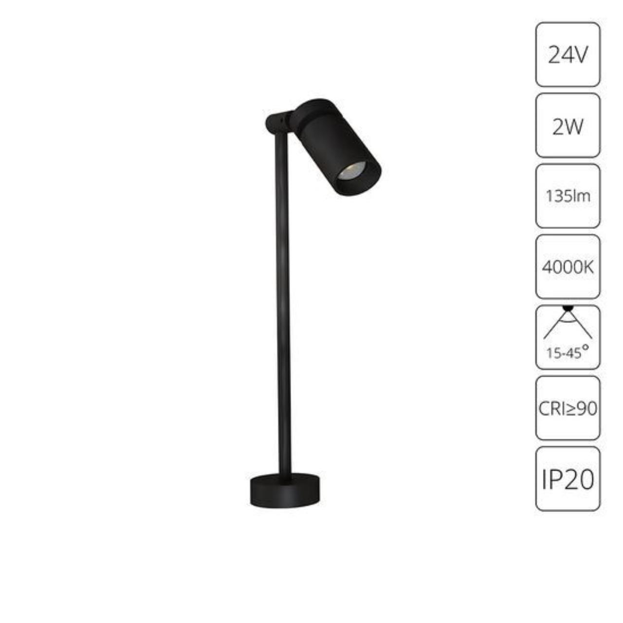 Светильник витринный Arte Lamp PRESTO A6196LT-1BK