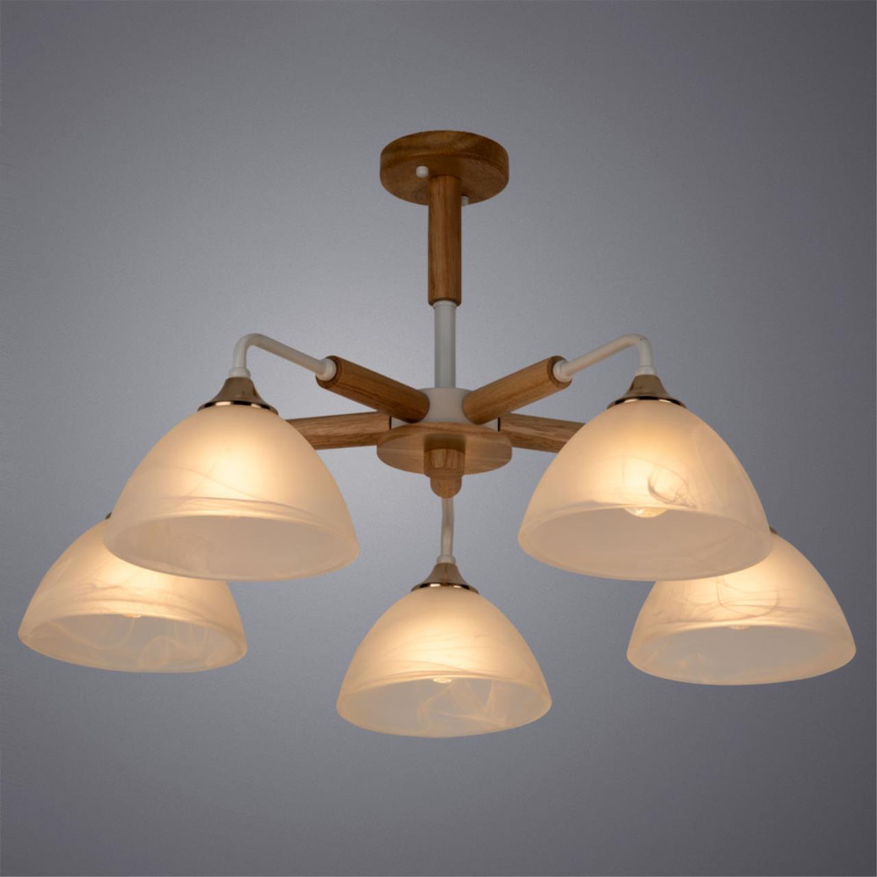 Картинка Потолочная люстра Arte Lamp Matthew A5032PL-5BR