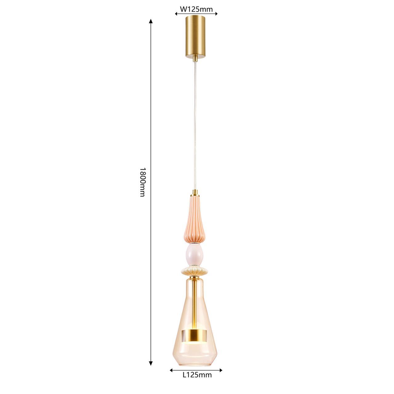 Дополнительная картинка Подвесной светильник Dolci 4464-1P