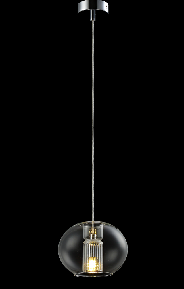 Светильник подвесной Crystal Lux BELEZA SP1 E CHROME Crystal Lux 0232/201 — фото 8
