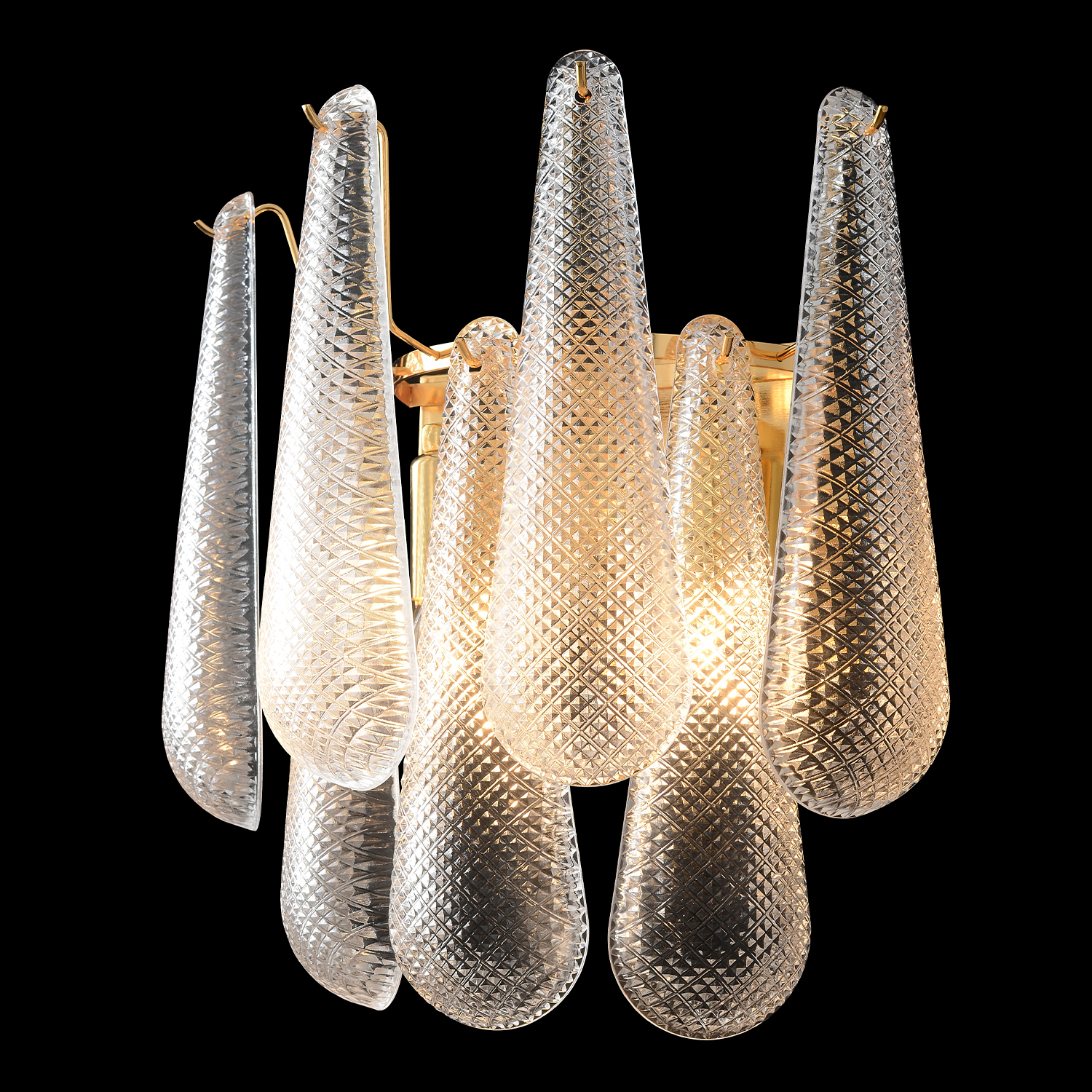 Дополнительная картинка Настенный светильник Crystal Lux FONTAIN 1802/402