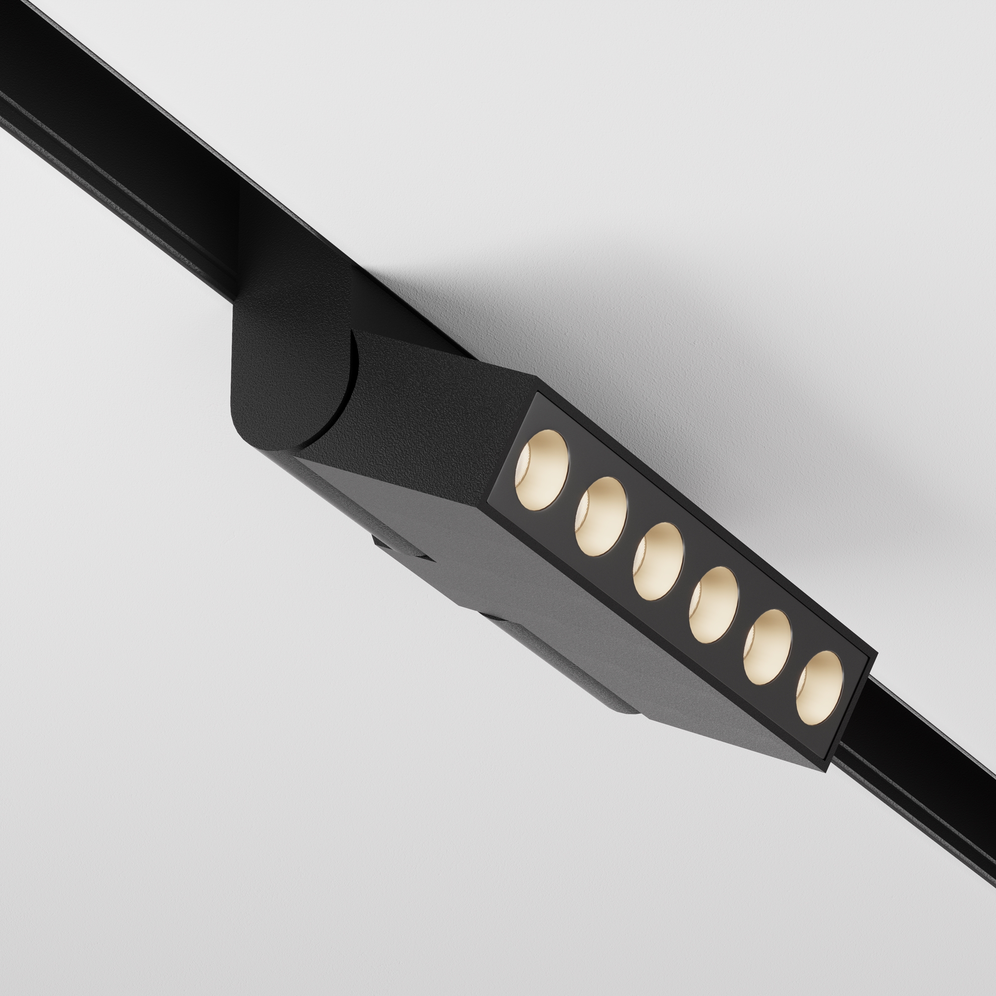 Дополнительная картинка Трековый светильник Technical TR033-2-6W3K-B