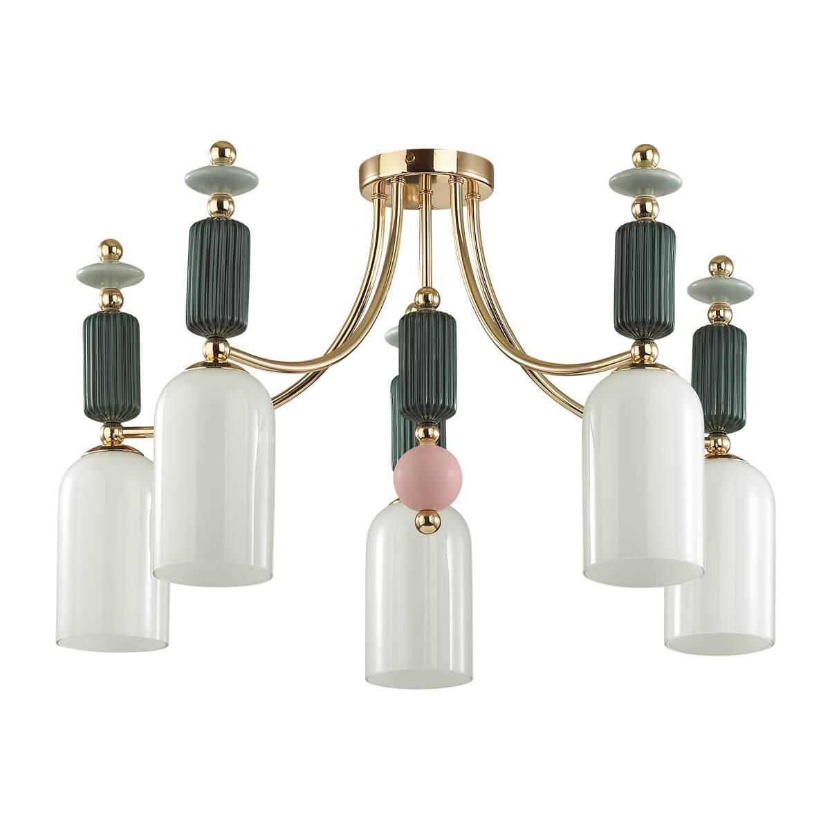 Дополнительная картинка Потолочная люстра Odeon Light Classic Candy 4861/5C