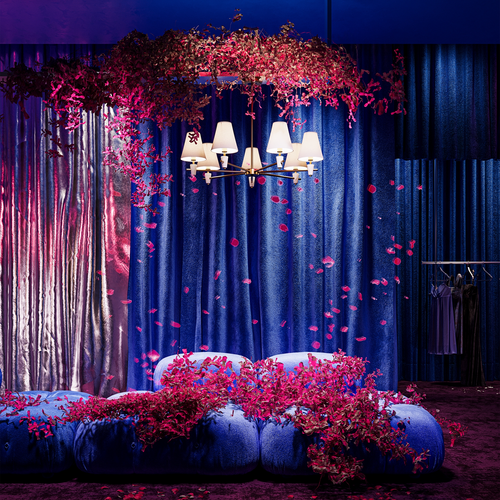 Дополнительная картинка Потолочная люстра Freya FR5371CL-05BS