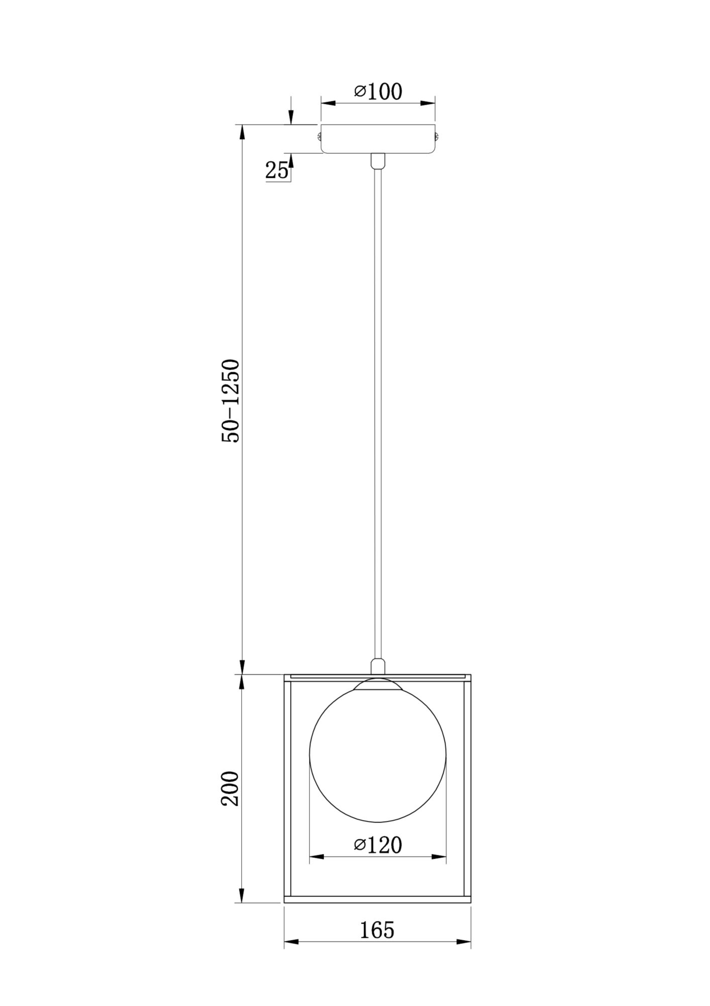 Дополнительная картинка Подвесной светильник Freya Trinity FR5113PL-01G
